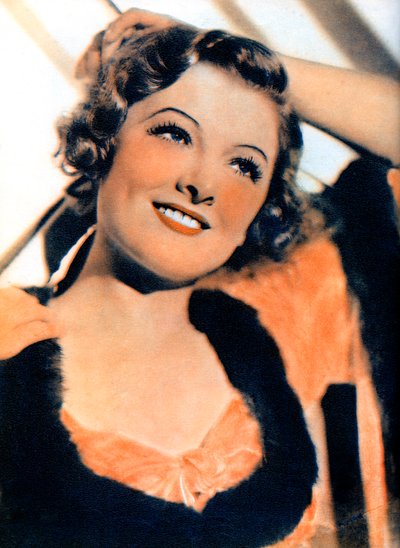 Myrna Loy, American actress, 1934-1935 by Unbekannt