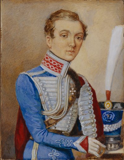 Nadezhda Andreyevna Durova, 1810 by Unbekannt