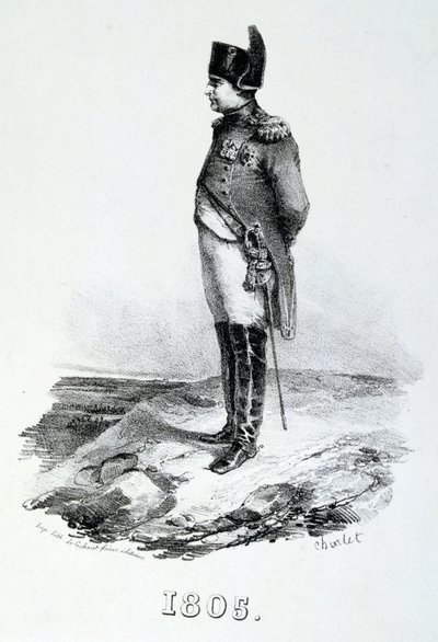 Napoleon 1st, 1805 by Unbekannt