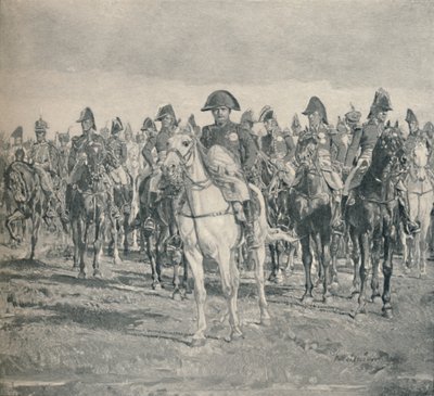 Napoleon and His Staff, 1896 by Unbekannt