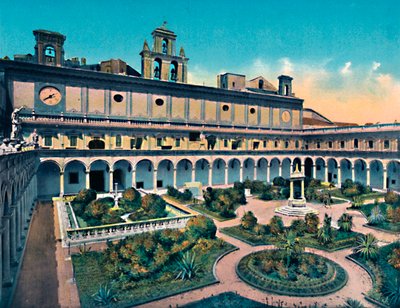 Naples - Kiosk of St. Martin, c1900 by Unbekannt