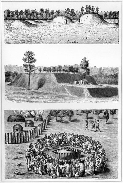 Native American Archaeological Sites, USA by Unbekannt