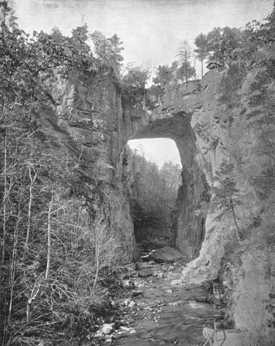 Natural Bridge, Virginia, USA, c1900 by Unbekannt