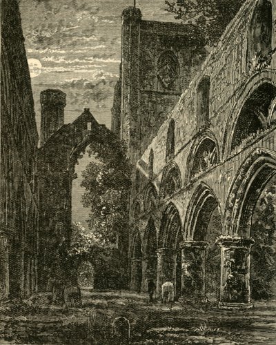 Nave of Dunkeld Cathedral by Unbekannt