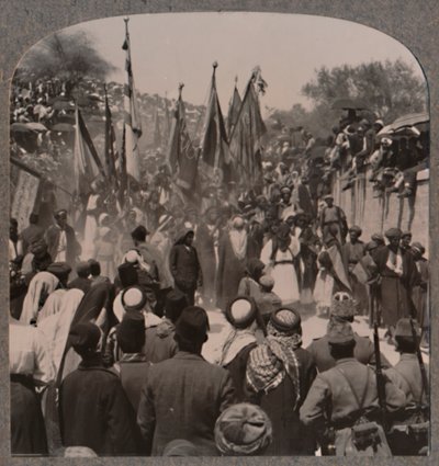 Nebi Musa Procession, c1900 by Unbekannt