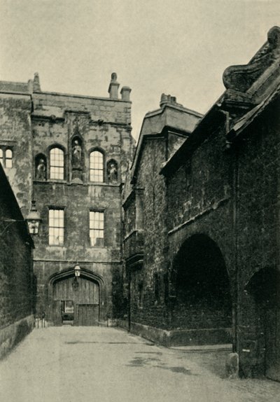 New College Gate and Lane by Unbekannt