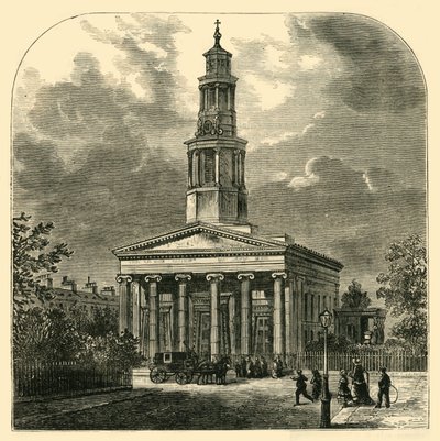 New St. Pancras Church, c1876 by Unbekannt