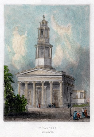 New Church, St Pancras, London by Unbekannt