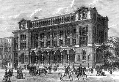 New Science Schools, South Kensington, London by Unbekannt