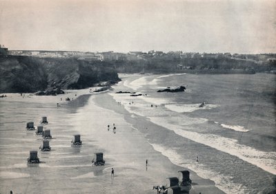 Newquay - A Quiet Bathing-Place, 1895 by Unbekannt