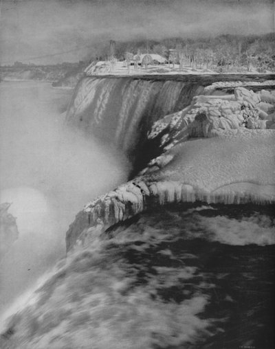 Niagara in Winter by Unbekannt