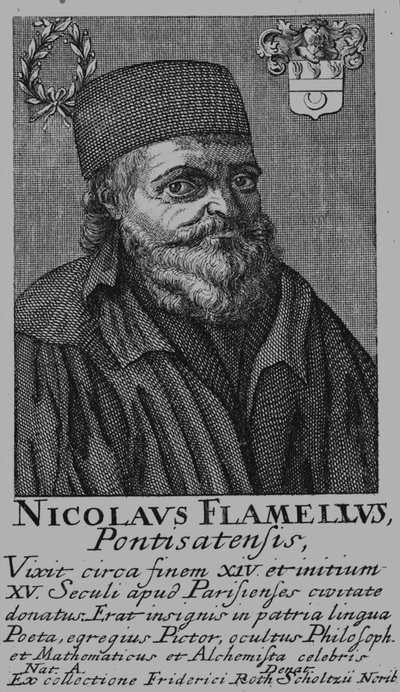 Nicolas Flamel by Unbekannt
