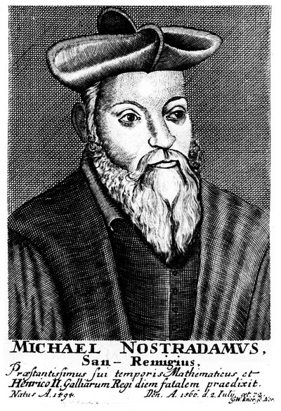 Nostradamus, 16th Century French Physician and Astrologer by Unbekannt