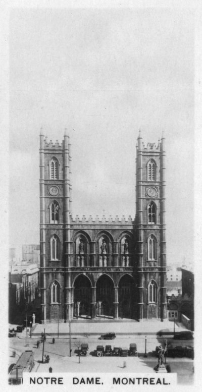 Notre Dame, Montreal, Canada by Unbekannt