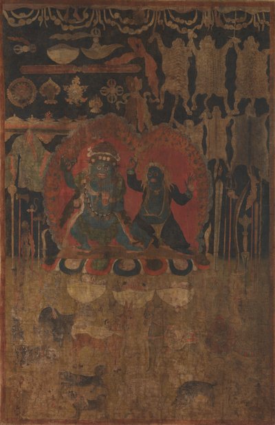 Offerings to Wrathful Deities, late 16th-17th century by Unbekannt