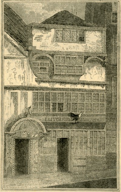 Old House Formerly in Leadenhall Street by Unbekannt