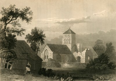 Old Shoreham Church by Unbekannt