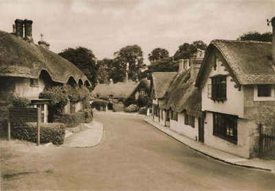 Old Village, Shanklin, I.W., c1920 by Unbekannt