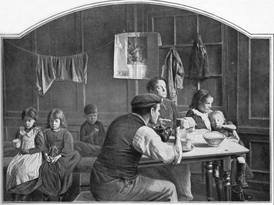 Old room in Slumland, London by Unbekannt