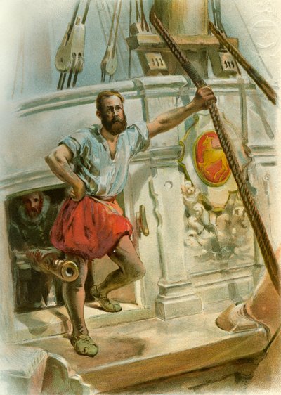 One of Drakes Men, 1588 by Unbekannt