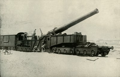 One of the Monster British Guns, 1919 by Unbekannt