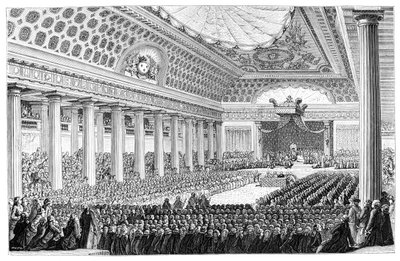 Opening of the Estates General, Versailles by Unbekannt