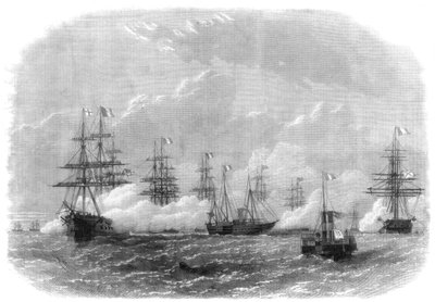 Opening of the Suez Canal, Egypt, 1869 by Unbekannt