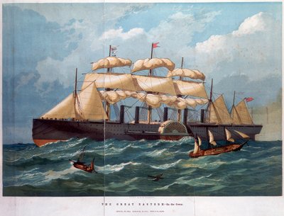 PSS Great Eastern on the Ocean by Unbekannt
