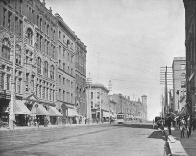 Pacific Avenue, Tacoma, Washington, USA, 1900 by Unbekannt