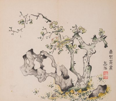Page from Shi Zhu Zhai by Unbekannt