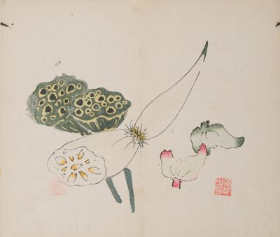 Page from Shi Zhu Zhai by Unbekannt