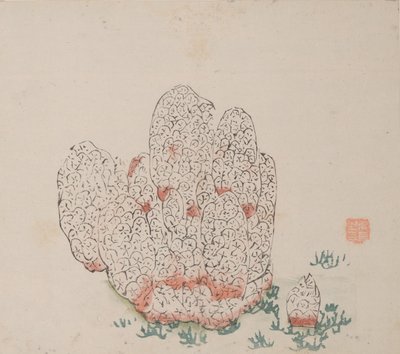 Page from Shi Zhu Zhai by Unbekannt