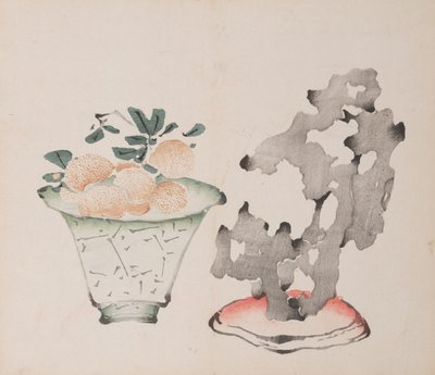 Page from Shi Zhu Zhai by Unbekannt