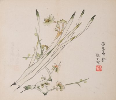 Page from Shi Zhu Zhai by Unbekannt
