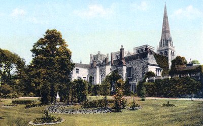 Palace Gardens, Chichester by Unbekannt