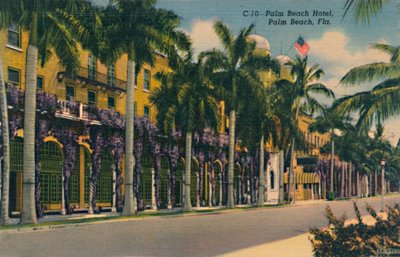 Palm Beach Hotel, Palm Beach, Fla. by Unbekannt