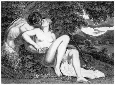 Pan and Syrinx by Unbekannt
