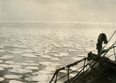 Pancake Ice in the Ross Sea, 1908 by Unbekannt