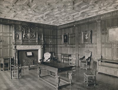 Panelled Room from the Old Palace, Bromley-By-Bow by Unbekannt