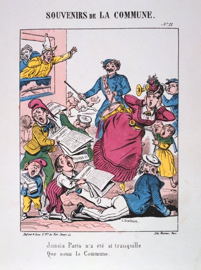 Paris Commune by Unbekannt