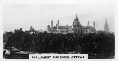 Parliament Buildings, Ottawa, Canada by Unbekannt
