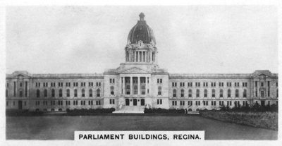 Parliament Buildings, Regina, Saskatchewan, Canada by Unbekannt