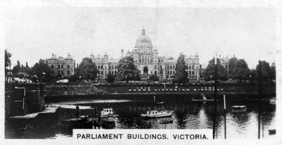 Parliament Buildings, Victoria, British Columbia, Canada by Unbekannt