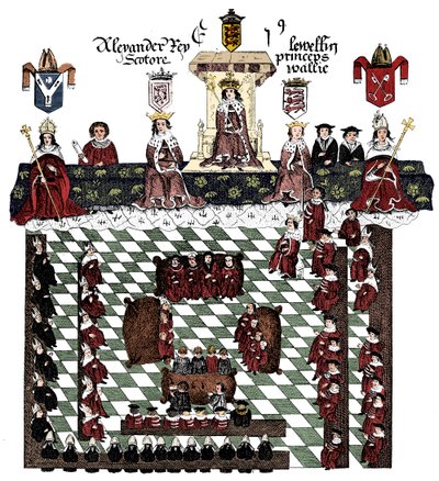 Parliament of Edward I, 13th Century, c. 1905 by Unbekannt