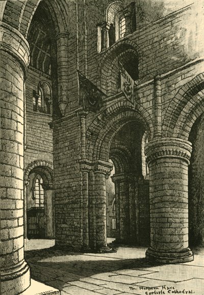 Part of the Nave, Carlisle Cathedral by Unbekannt