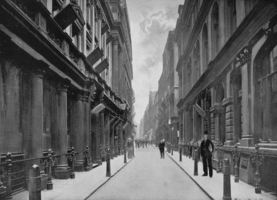 Paternoster Row, City of London by Unbekannt
