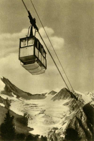 Patscherkofelbahn, Innsbruck, Tyrol, Austria, c1935 by Unbekannt