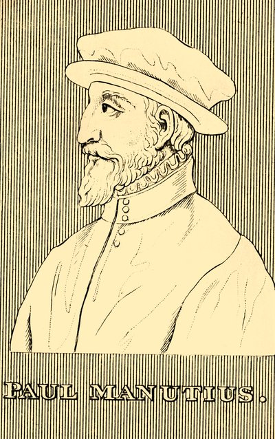 Paul Manutius by Unbekannt