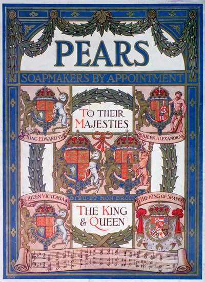 Pears soap advert, 1911 by Unbekannt