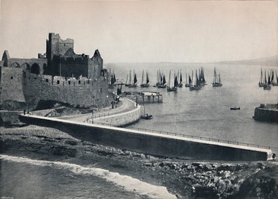 Peel - The Old Castle and Harbour by Unbekannt
